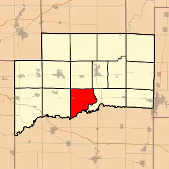 Localisation de Santa Fe Township