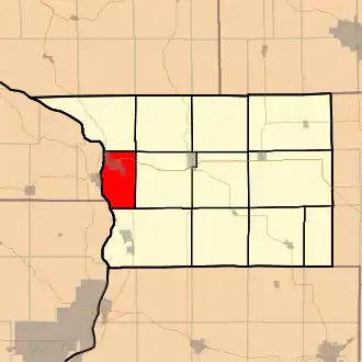 Localisation de Savanna Township