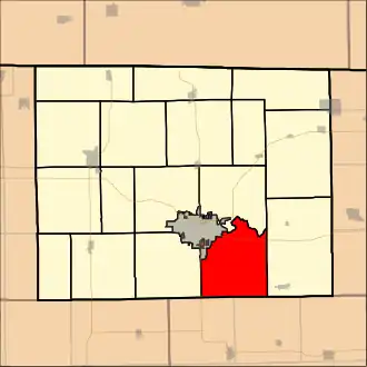 Localisation de Silver Creek Township