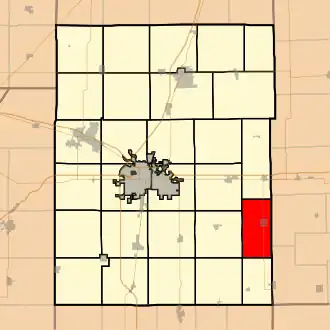 Localisation de South Homer Township