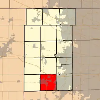 Localisation de Sugar Grove Township