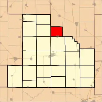 Localisation de Todds Point Township