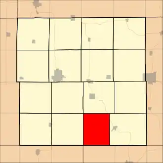 Localisation de Union Township