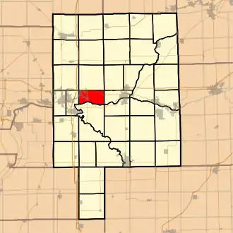 Localisation de Utica Township