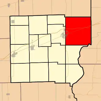 Localisation de Wabash Township