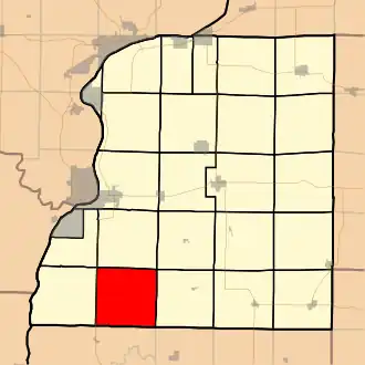 Localisation de Walker Township