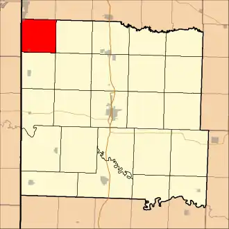 Localisation de West Boone Township