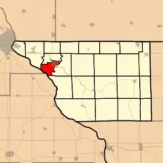 Localisation de West Galena Township