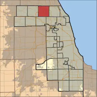 Localisation de Wheeling Township