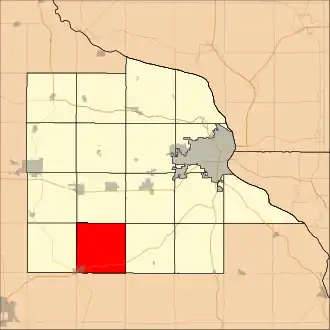 Localisation de Whitewater Township