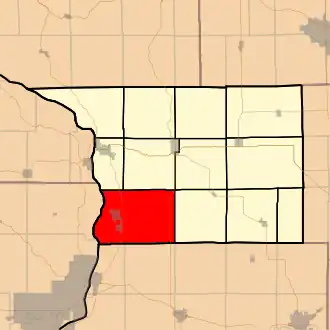 Localisation de York Township