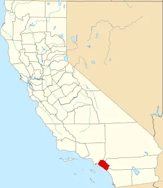 Localisation de Comté d'OrangeOrange County