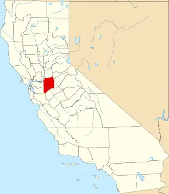 Localisation de Comté de San Joaquin(San Joaquin County)