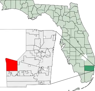 Localisation de Weston