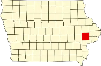 Localisation de Comté de CedarCedar County