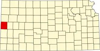 Localisation de Comté de Greeley(Greeley County)