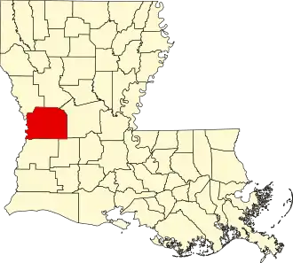 Localisation de Paroisse de Vernon