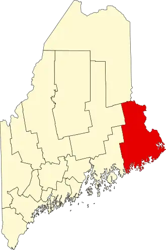 Localisation de Comté de Washington(Washington County)