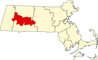 Localisation de Comté de Hampshire (Hampshire County)