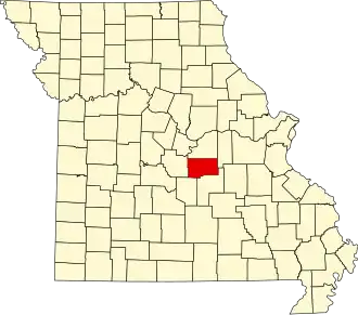 Localisation de Comté de Maries