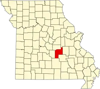 Localisation de Comté de Phelps(Phelps County)