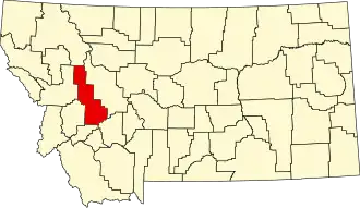 Localisation de Comté de Powell(Powell County)