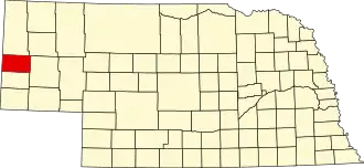 Localisation de Comté de Scotts Bluff