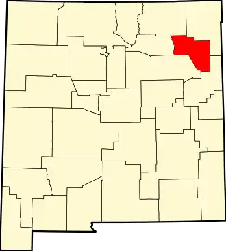 Localisation de Comté de Harding(Harding County)
