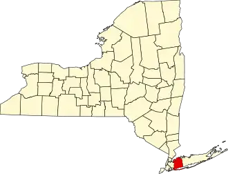 Localisation de Comté de Nassau(en) Nassau County
