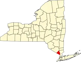 Localisation de Comté de Rockland(Rockland County)