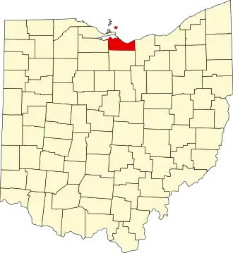 Localisation de Comté d'Erie(Erie County)