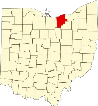 Localisation de Comté de Lorain(Lorain County)