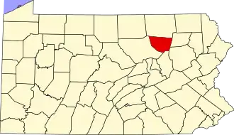 Localisation de Comté de Sullivan(Sullivan County)