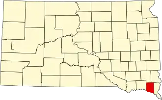 Localisation de Comté de Clay(en) Clay County