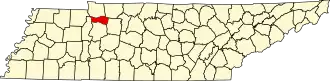 Localisation de Comté de Houston(Houston County)