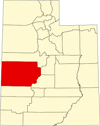 Localisation de Comté de Millard(Millard County)