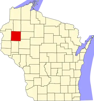 Localisation de Comté de Barron(Barron County)