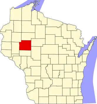 Localisation de Comté de Chippewa(Chippewa County)