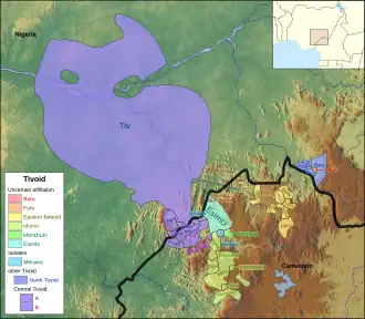 Image illustrative de l’article Langues tivoïdes