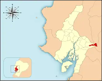 Localisation de Canton de General Antonio Elizalde