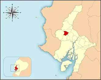 Localisation de Canton d'Isidro Ayora