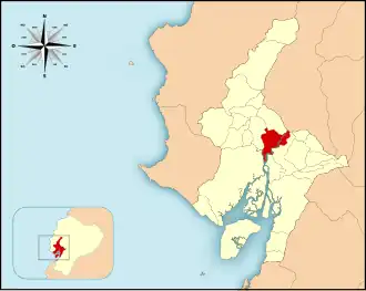 Localisation de Canton de Samborondón