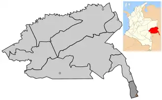 Localisation de La Guadalupe