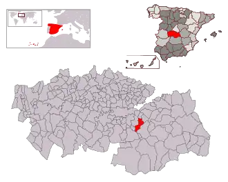 Localisation de Mascaraque