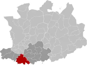 Localisation de Malines