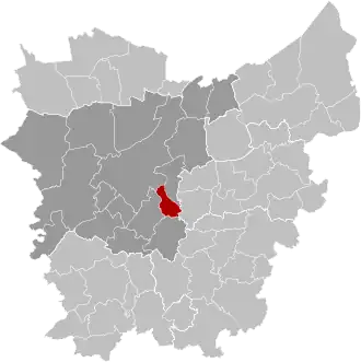 Localisation de Melle