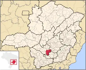 Microrégion d'Oliveira