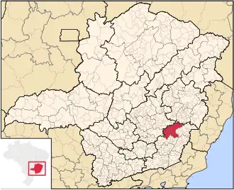 Microrégion de Ponte Nova