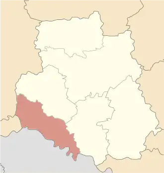 Localisation de Raïon de Mohyliv-Podilskyï