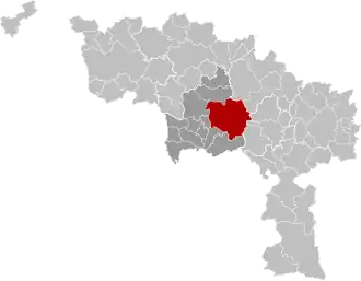 Localisation de Mons